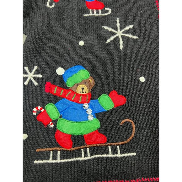 Vintage Nutcracker Christmas Sweater Size L - Picture 6 of 10